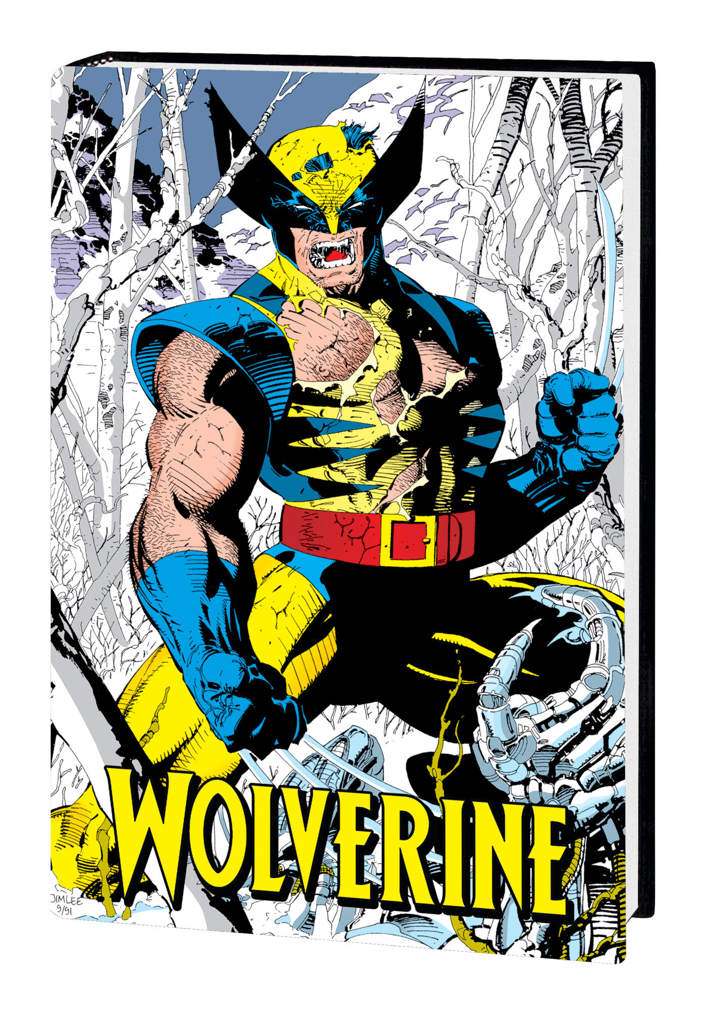 Wolverine Omnibus Hardcover Volume 3 Jim Lee Direct Market Variant