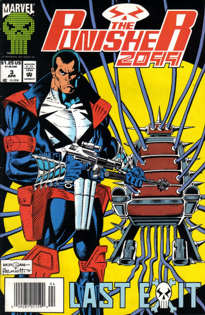 Punisher 2099 #3 [Newsstand]-Very Fine (7.5 – 9)