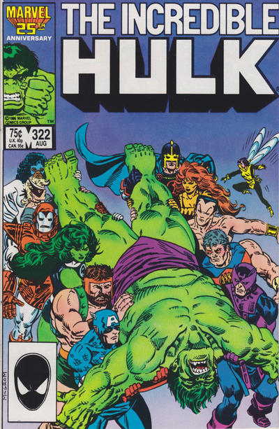 The Incredible Hulk #322 [Direct]-Fine (5.5 – 7)