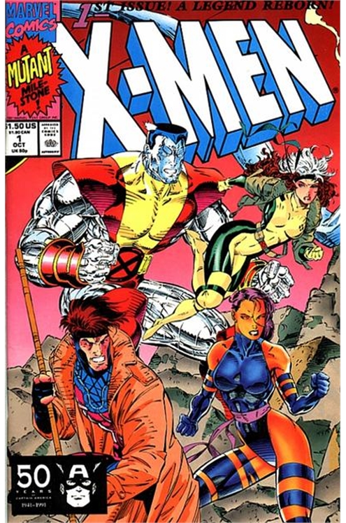 X-Men #1 [Cover B](1991)- Fn/Vf 7.0