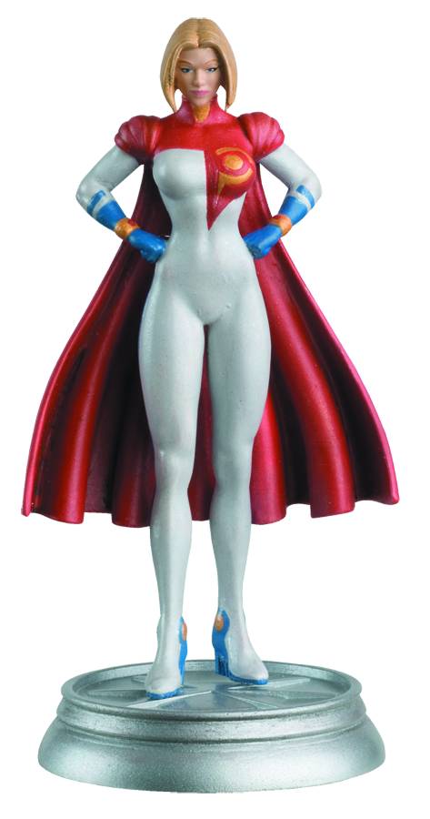 DC Superhero Chess Fig Collected Mag #45 Power Girl White Pawn