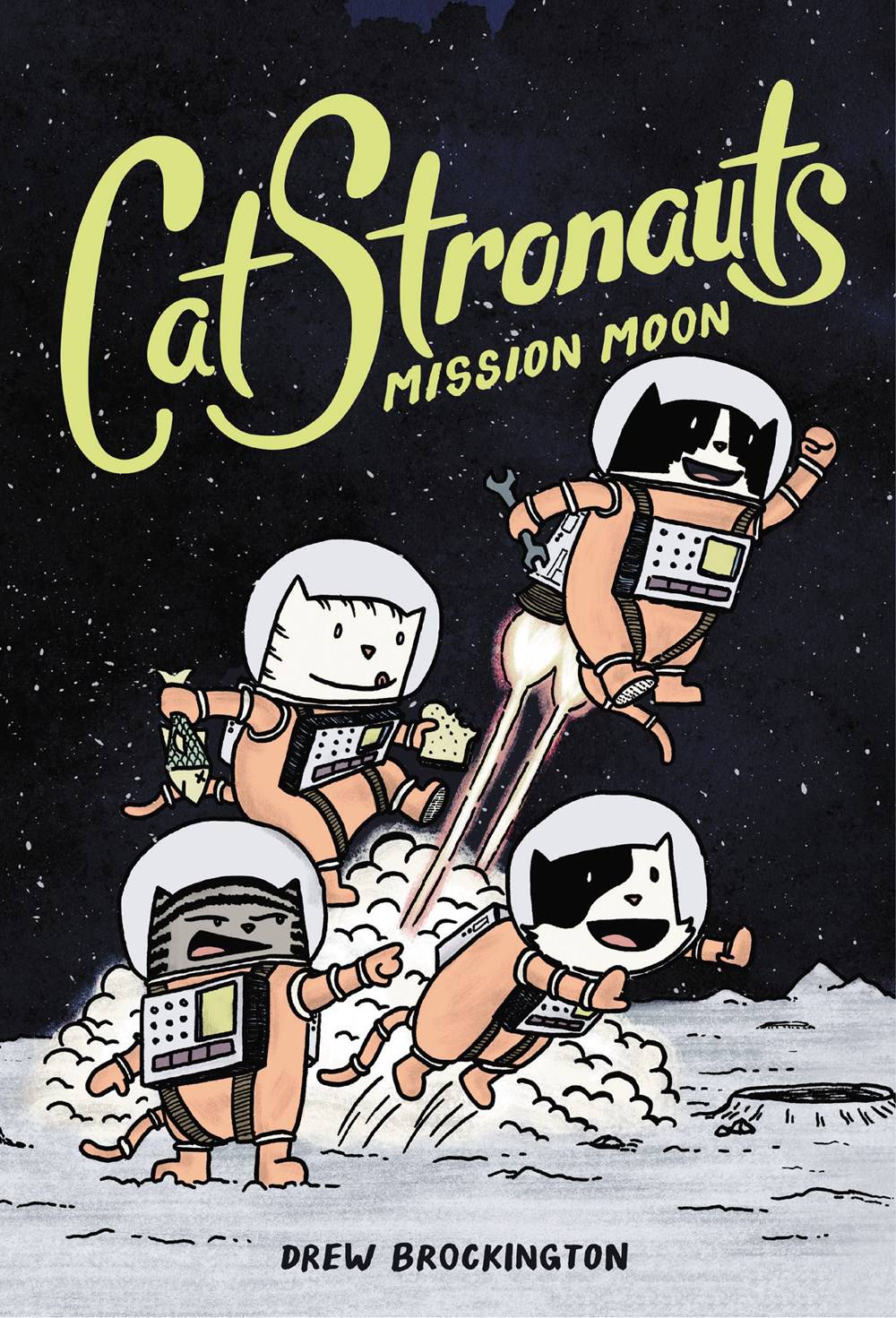 Catstronauts Young Reader Graphic Novel Volume 1 Mission Moon