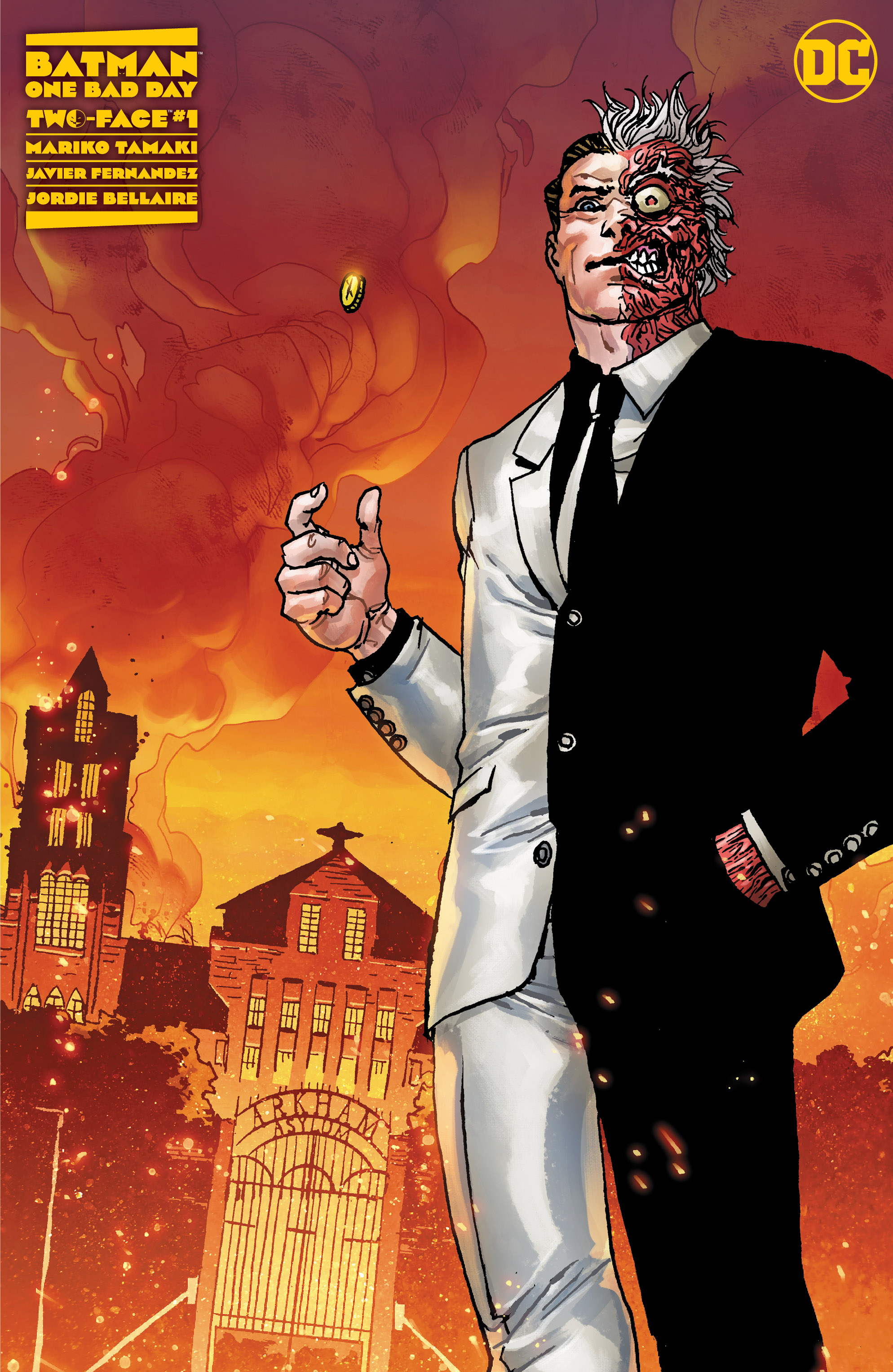 Batman One Bad Day Two-Face #1 (One Shot) Cover F Giuseppe Camuncoli Premium Variant