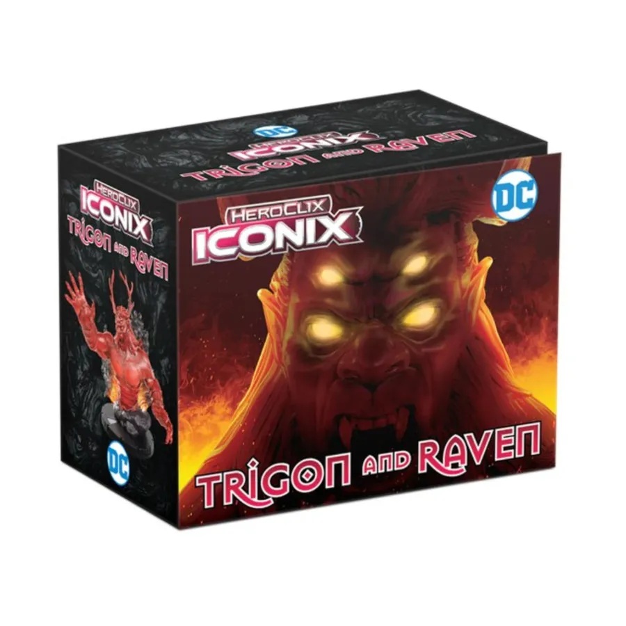 DC Heroclix Iconix Trigun & Raven