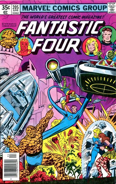 Fantastic Four #205 - Vf-