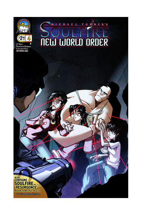 Soulfire New World Order #4 Herrera Cover