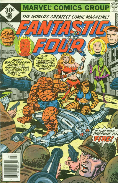 Fantastic Four #180 [Whitman]-Fine