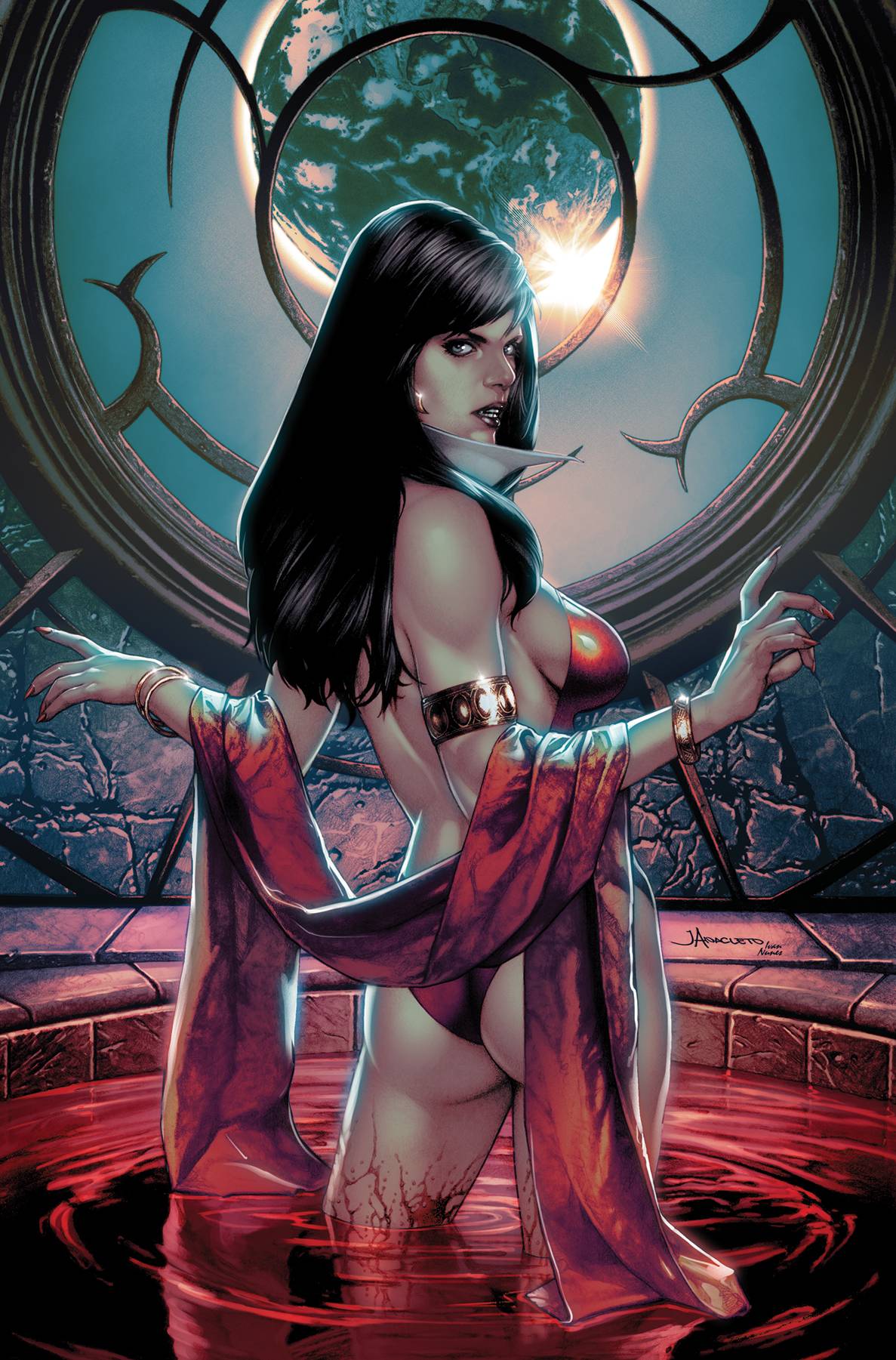 Vampirella Dark Reflections #1 Cover R 1 for 25 Incentive Anacleto Virgin