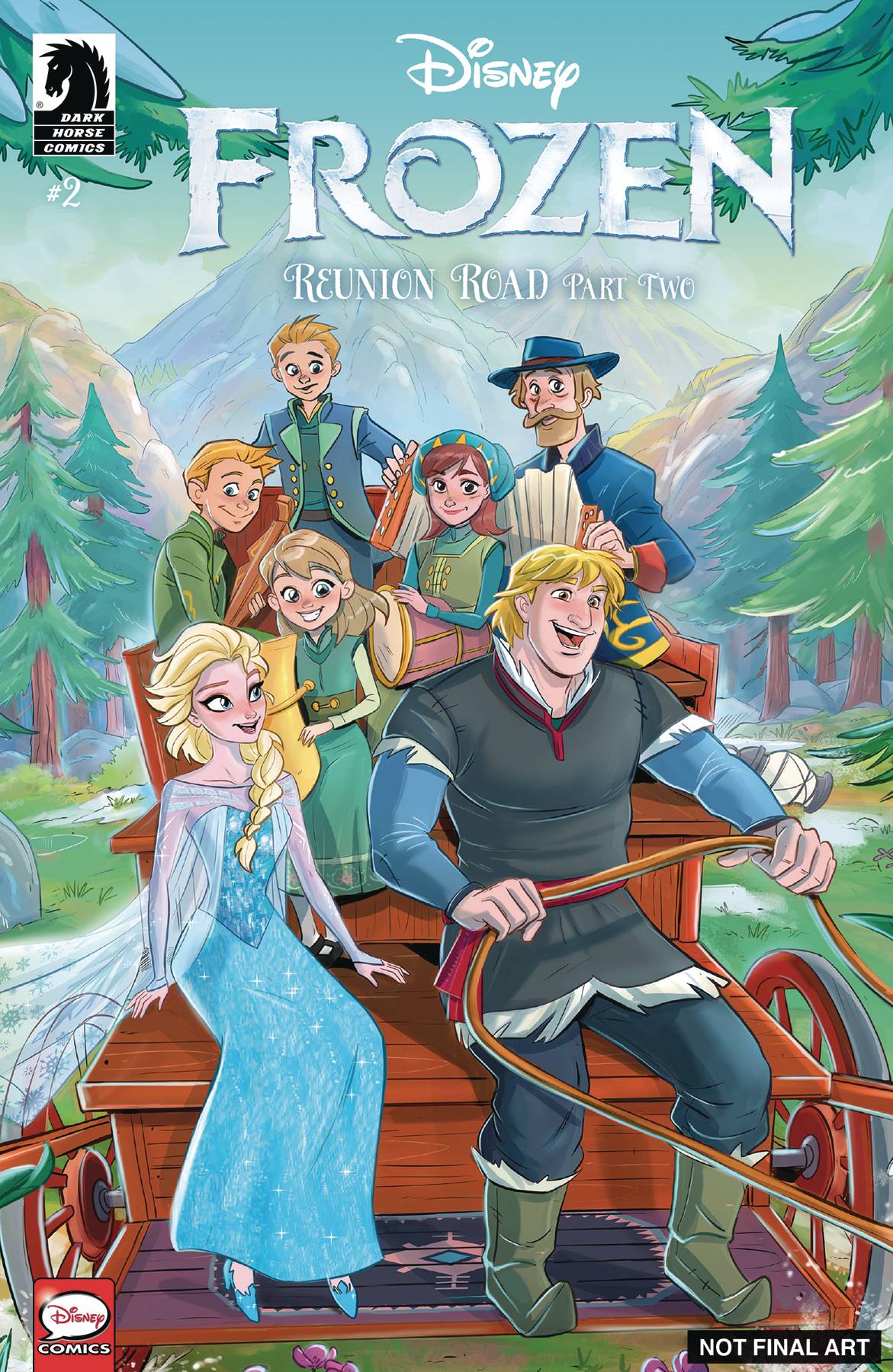 Disney Frozen Reunion Road #2 Cover A Russo