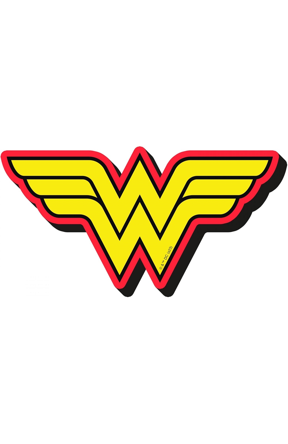 Wonder Woman Classic Logo Chunky Magnet