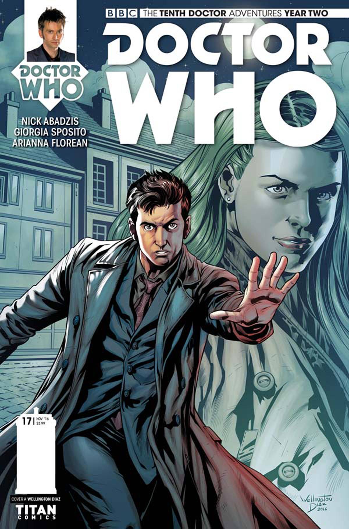 Doctor Who 10th Year Two #17 Cover A Diaz