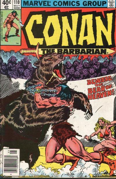 Conan The Barbarian #110 [Newsstand]-Good (1.8 – 3)