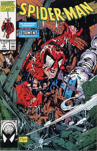 Spider-Man #5 (1990) [Direct]-Near Mint (9.2 - 9.8)