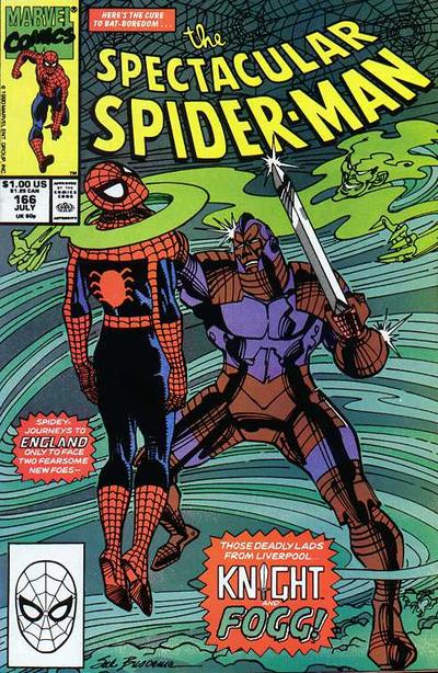 The Spectacular Spider-Man #166 [Direct]-Very Fine/Excellent -7