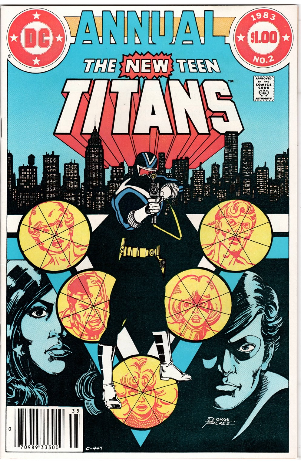 New Teen Titans Annual #2 Newwstand Edition