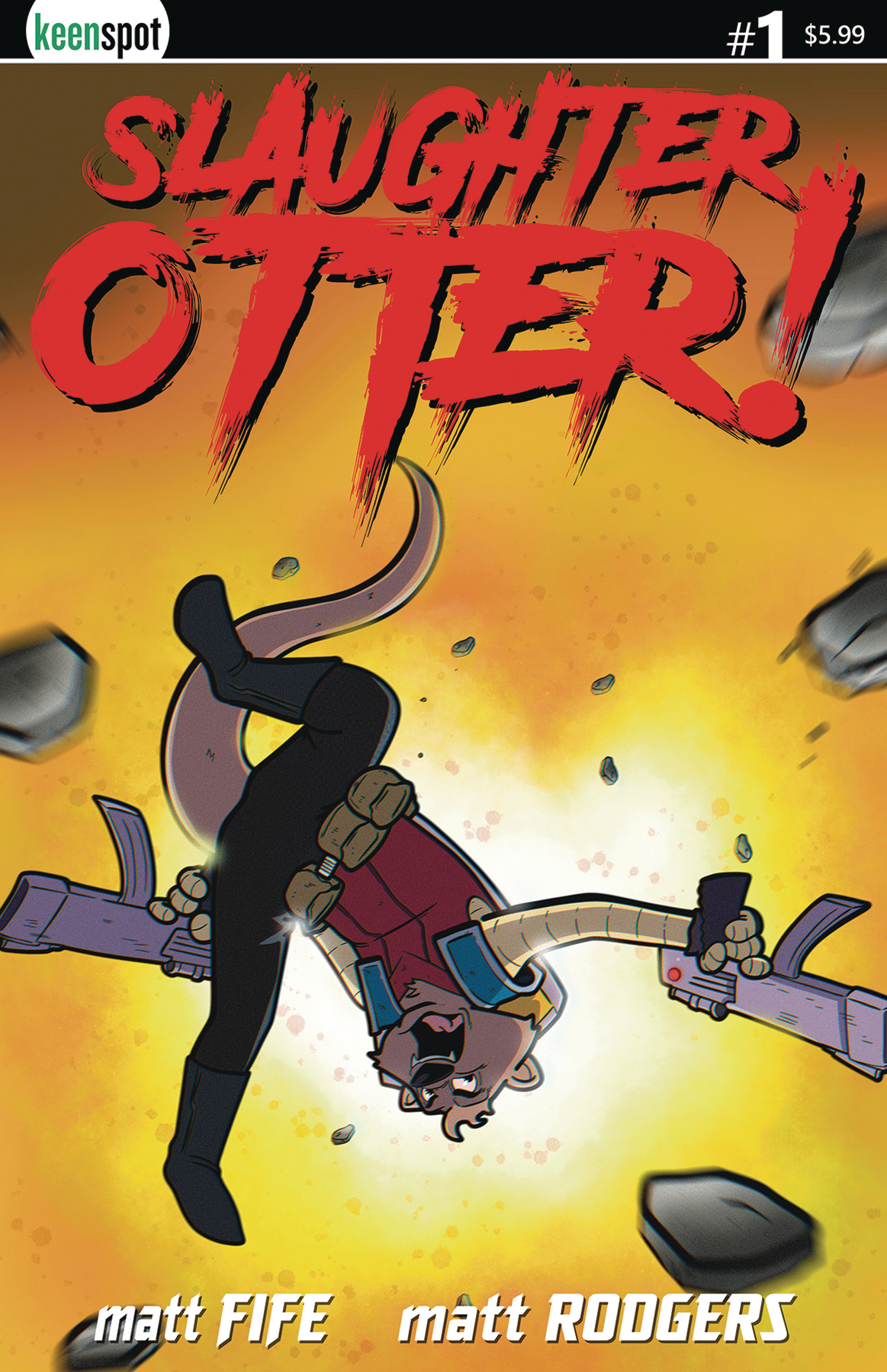 Slaughter Otter #1 Cover C J Hammond