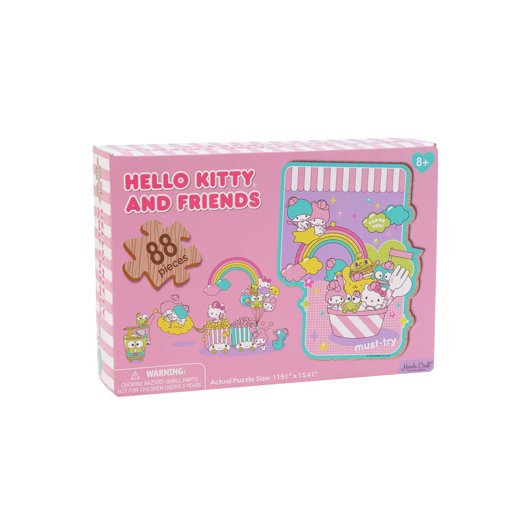 Hello Kitty And Friends Wooden Jigsaw Puzzle: Yummy