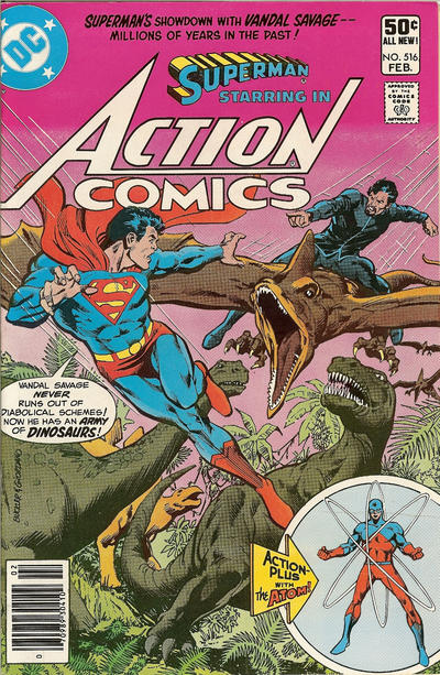 Action Comics #516 [Newsstand]-Fine (5.5 – 7)