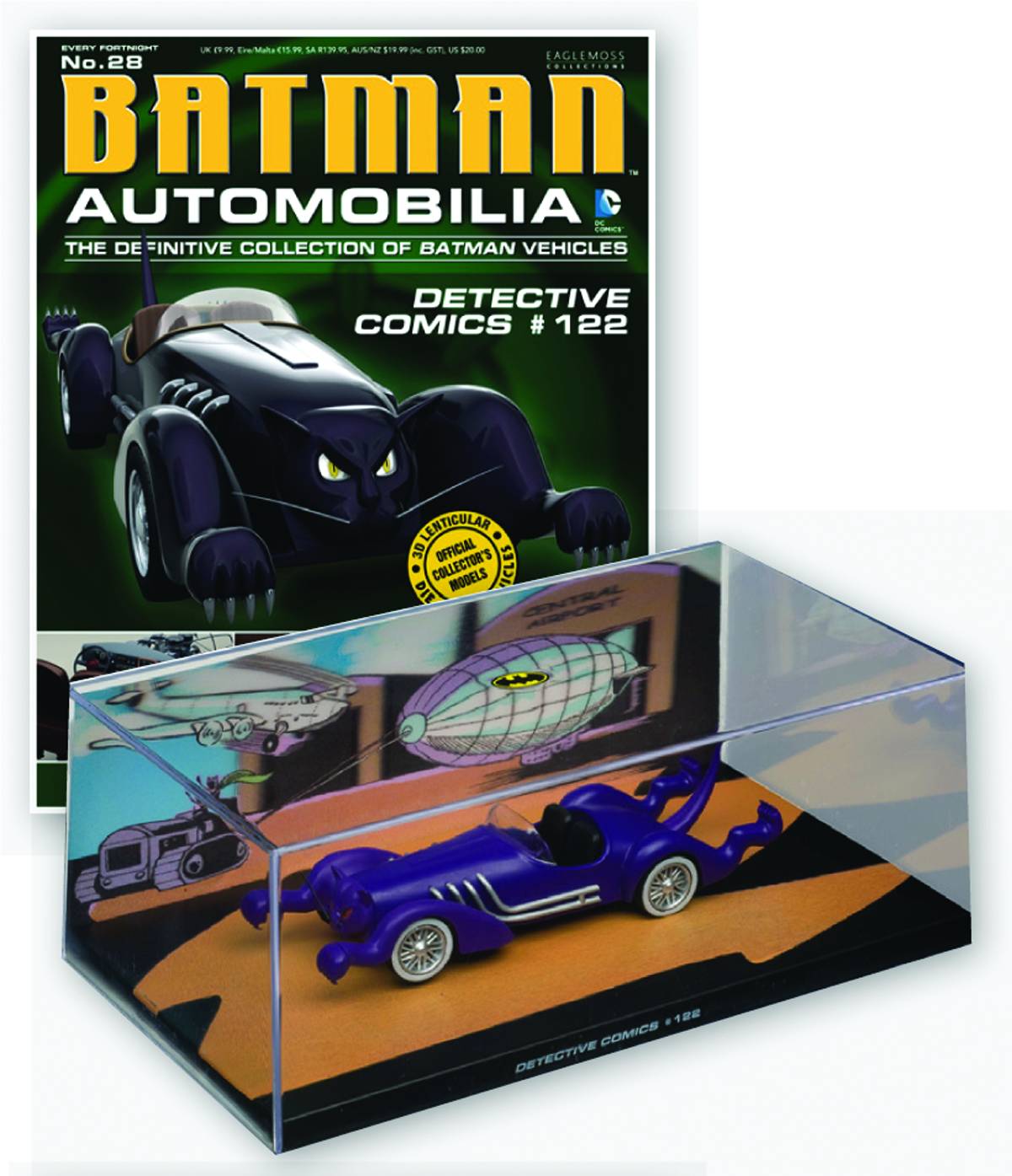 DC Batman Automobilia Fig Collected Mag #28 Detective Comics #122
