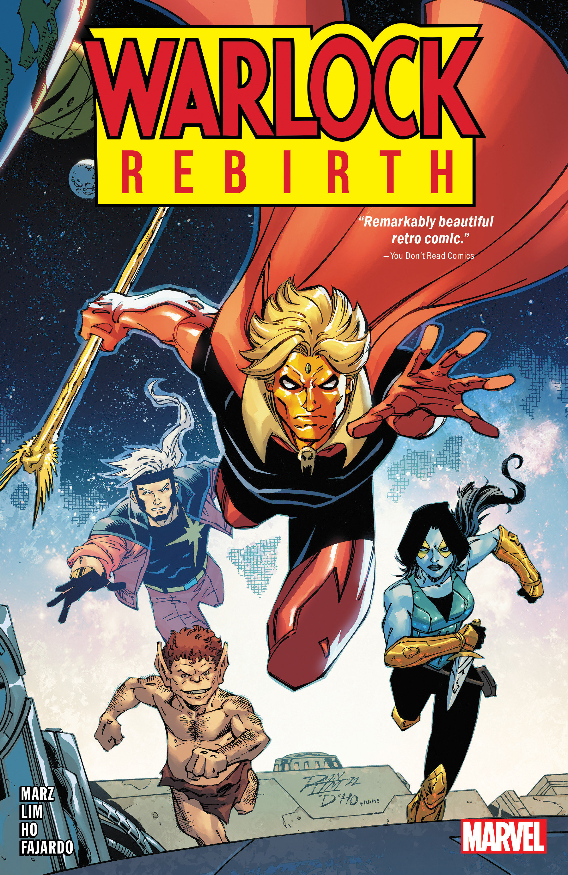 Warlock Rebirth Graphic Novel