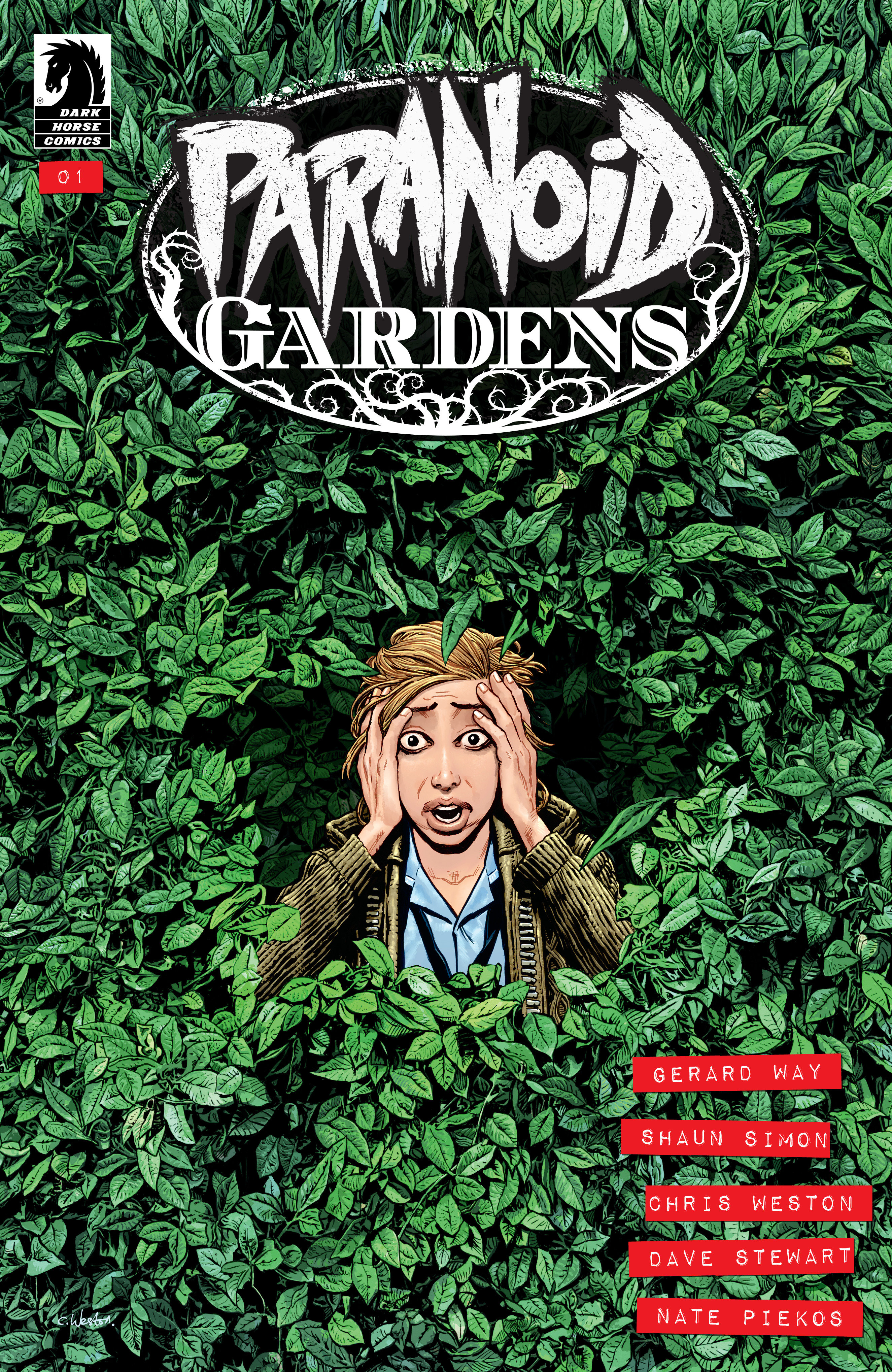 Paranoid Gardens #1 Cover A (Die-Cut) (Chris Weston)