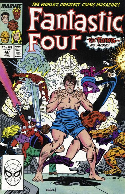 Fantastic Four #327 [Direct]-Very Fine (7.5 – 9)