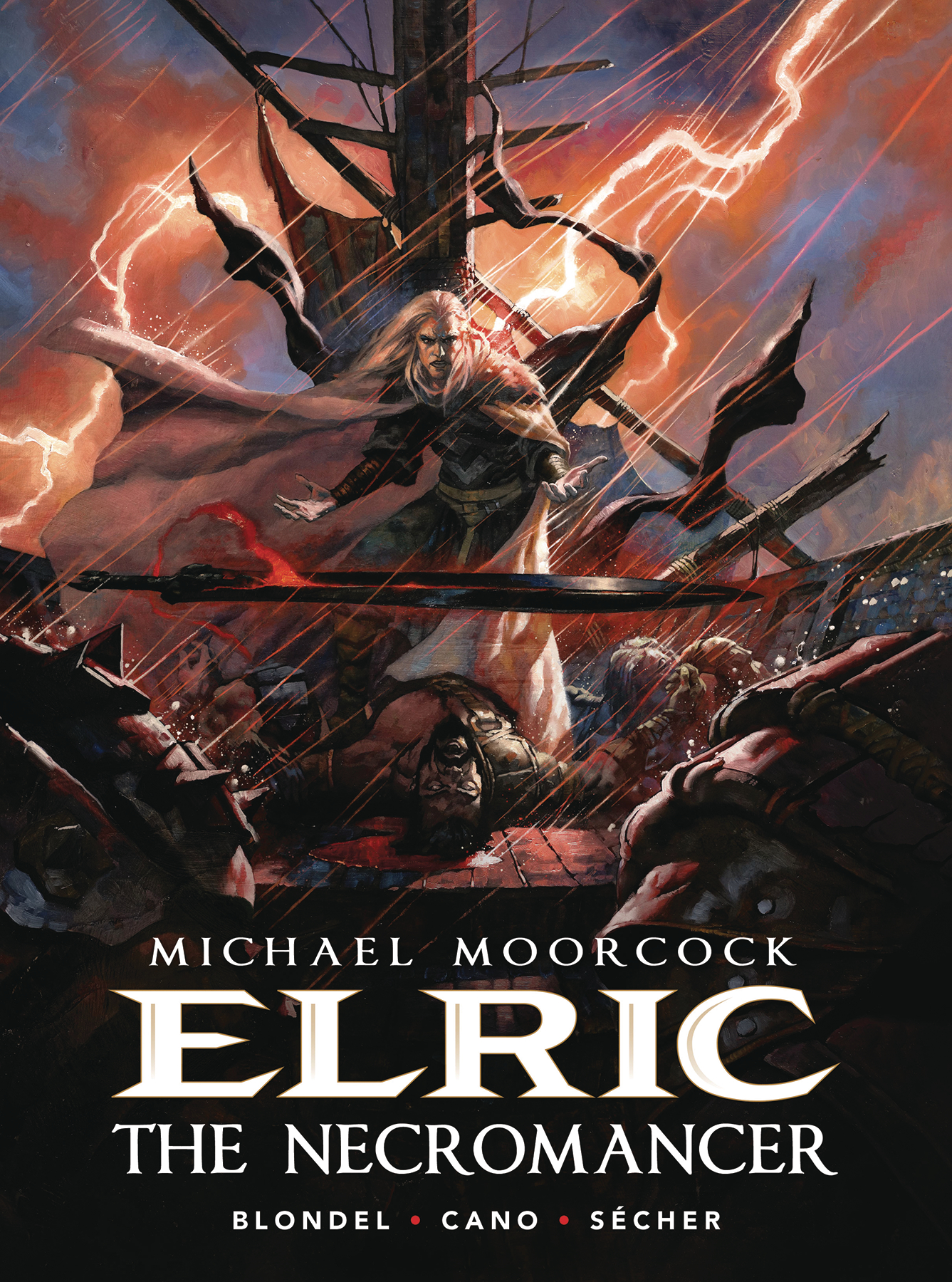 Moorcock Elric Hardcover Graphic Novel Volume 5 Necromancer (Mature)