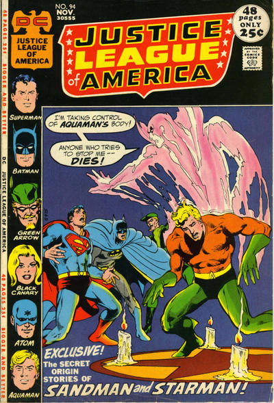 Justice League of America #94-Very Fine (7.5 – 9)