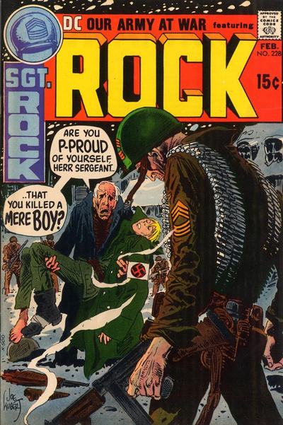 Our Army At War #228 - G+, Date Stamped On Cover