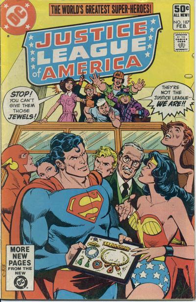 Justice League of America #187 [Direct]-Very Good (3.5 – 5)