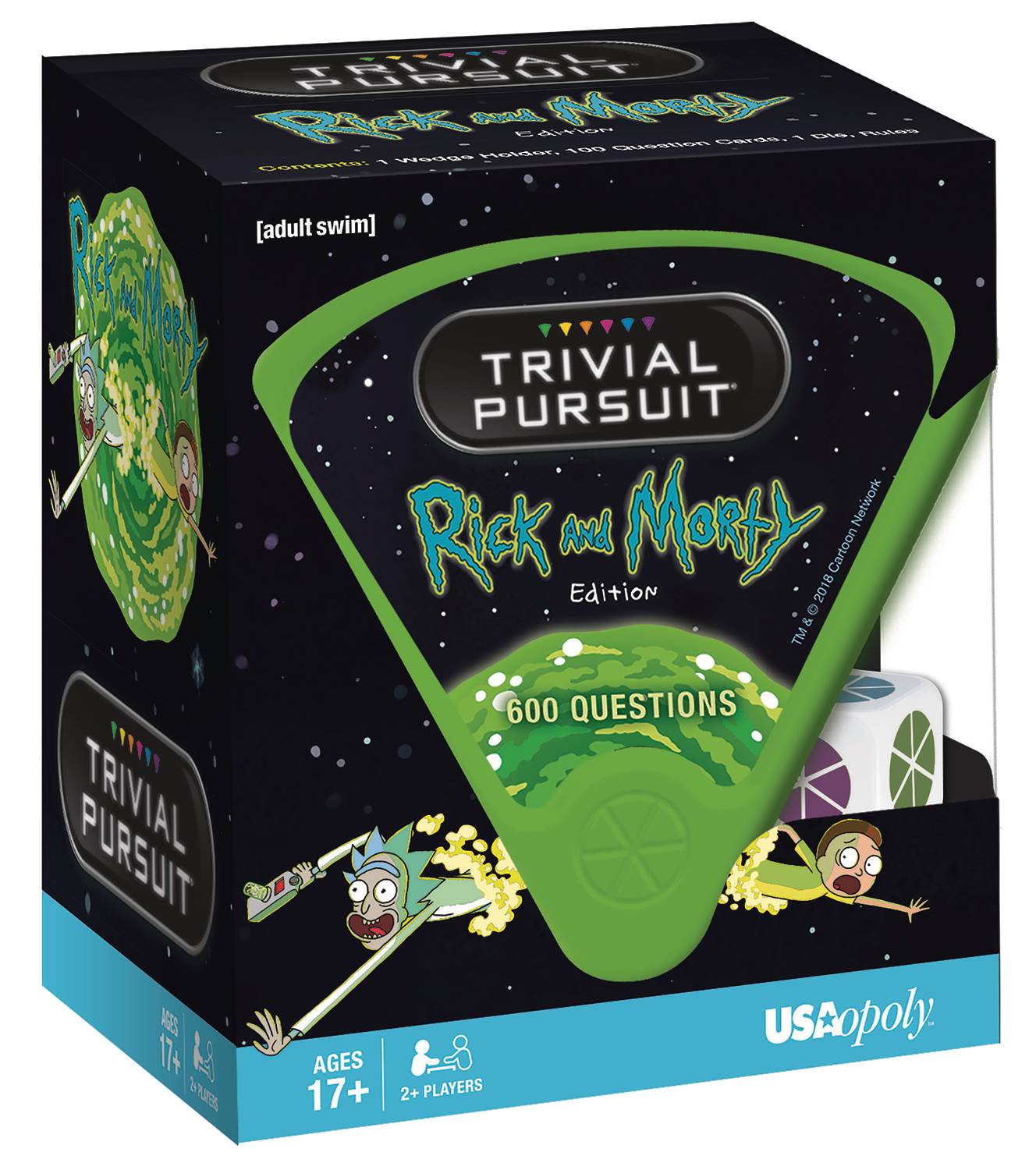 Rick and Morty Trivial Pursuit Board Game