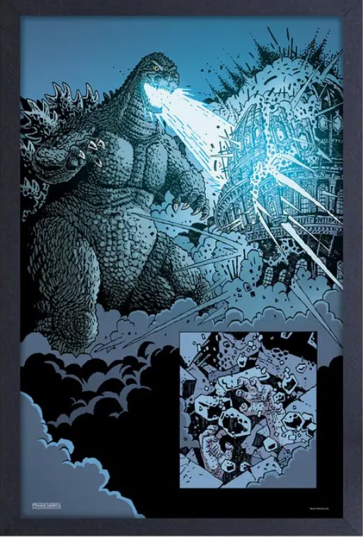 Godzilla - Beam Print | ComicHub