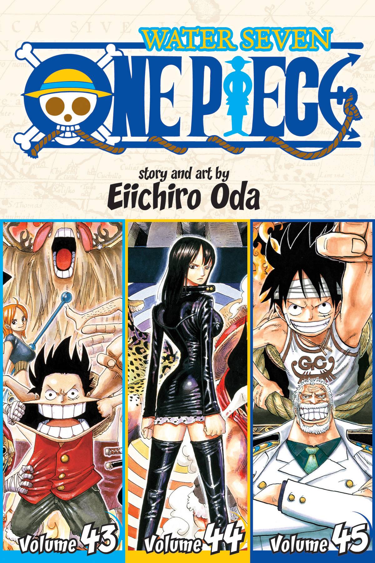 One Piece 3-in-1 Manga Volume 15