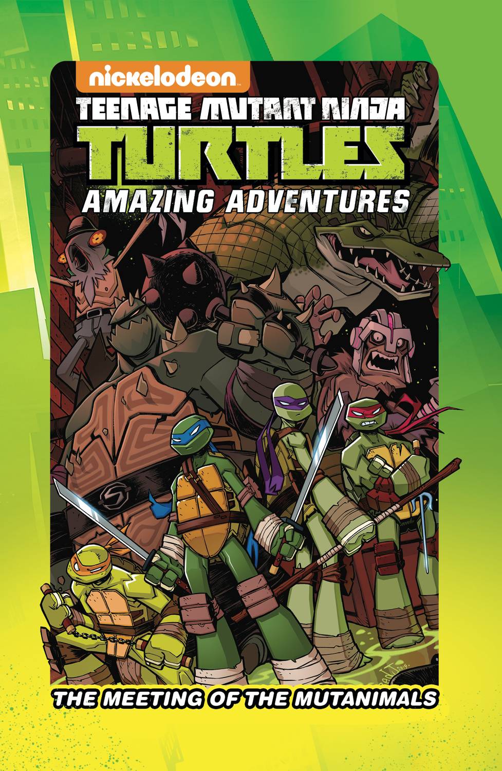 Teenage Mutant Ninja Turtles Meeting of the Mutanimals Hardcover