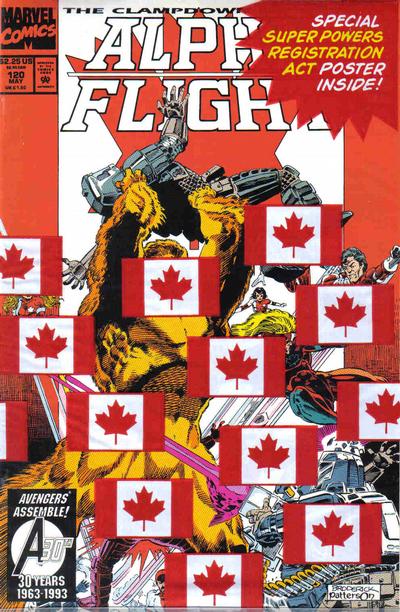 Alpha Flight #120-Very Fine (7.5 – 9)