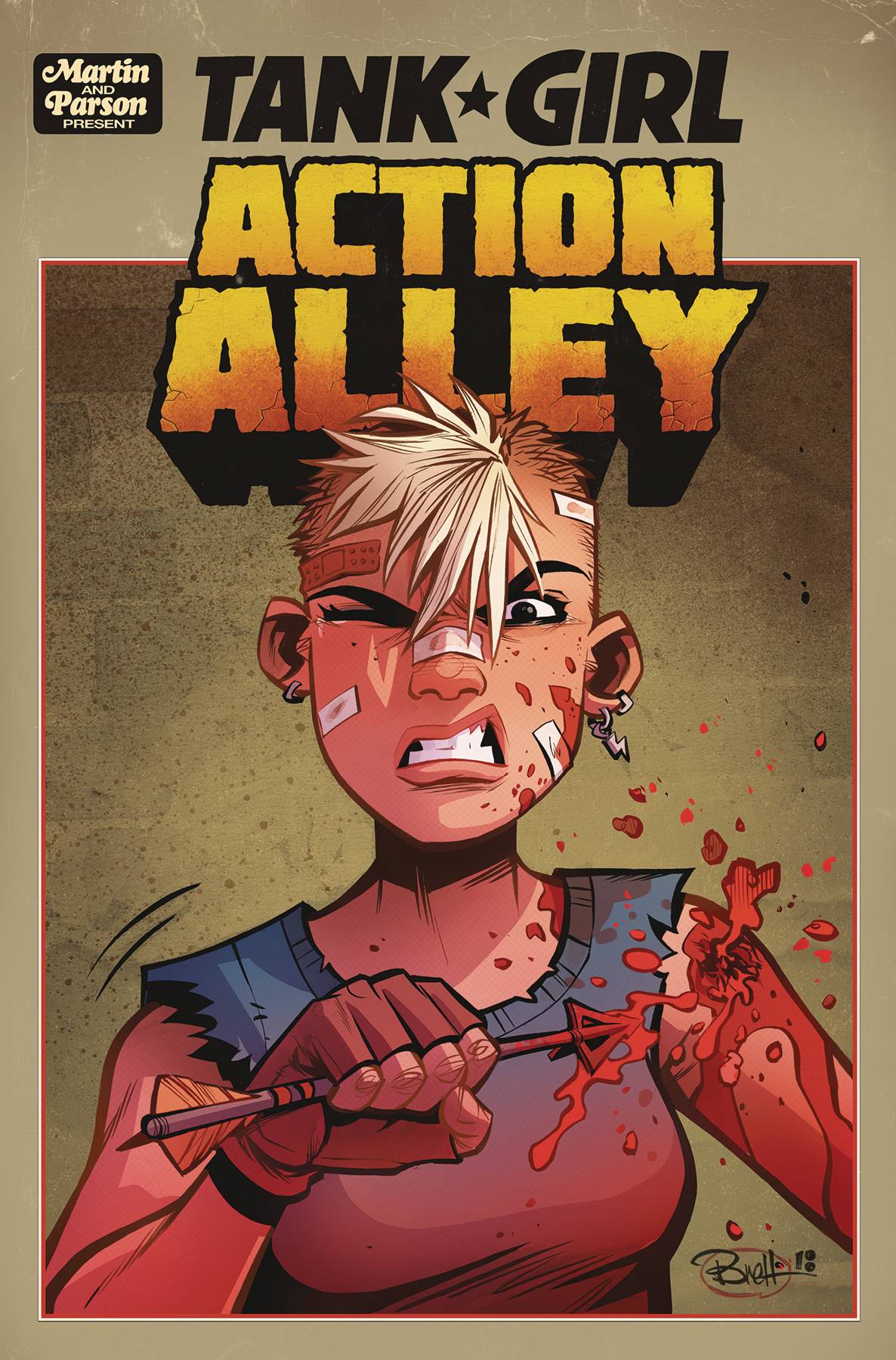 Tank Girl Action Alley #2 Cover A Parson