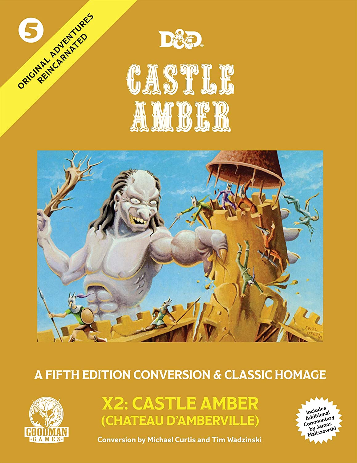 Dungeons And Dragons Original Adventures Reincarnated #5: Castle Amber