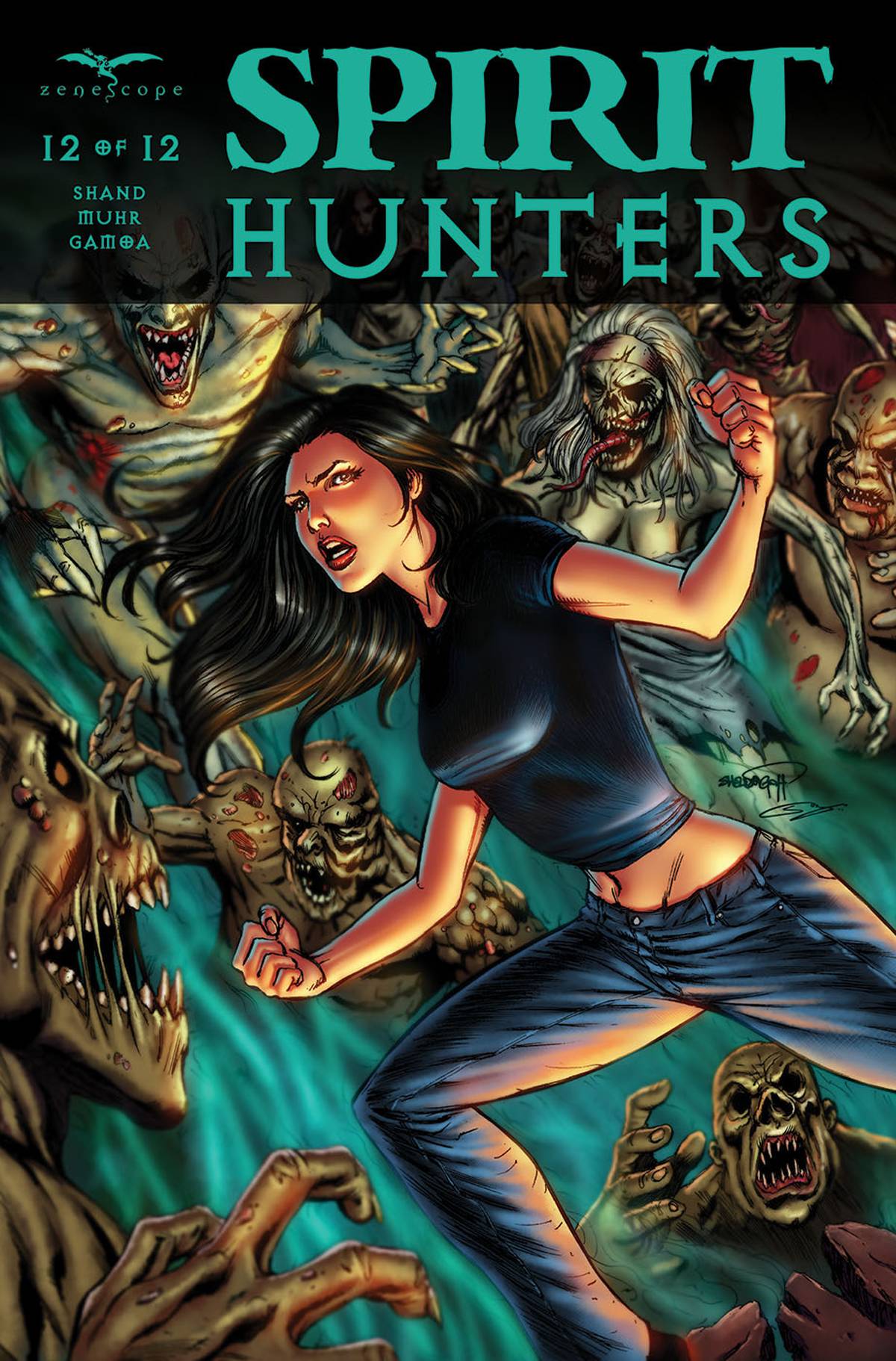 Spirit Hunters #12 Cover A Goh