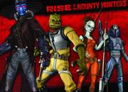 Clone Wars Rise Ot Bounty Hunters Trading Cards Box