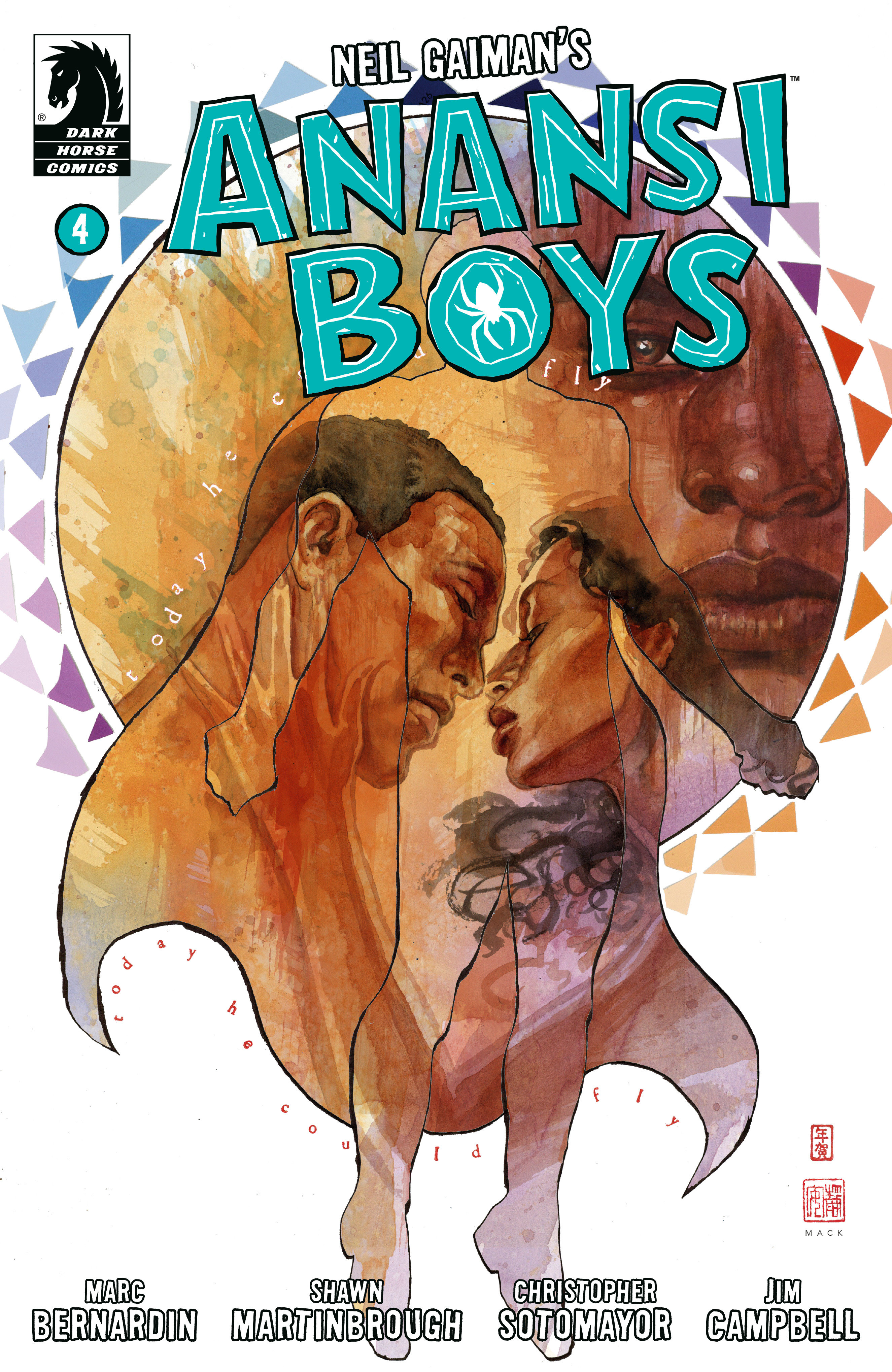 Anansi Boys #4 Cover A (David Mack)