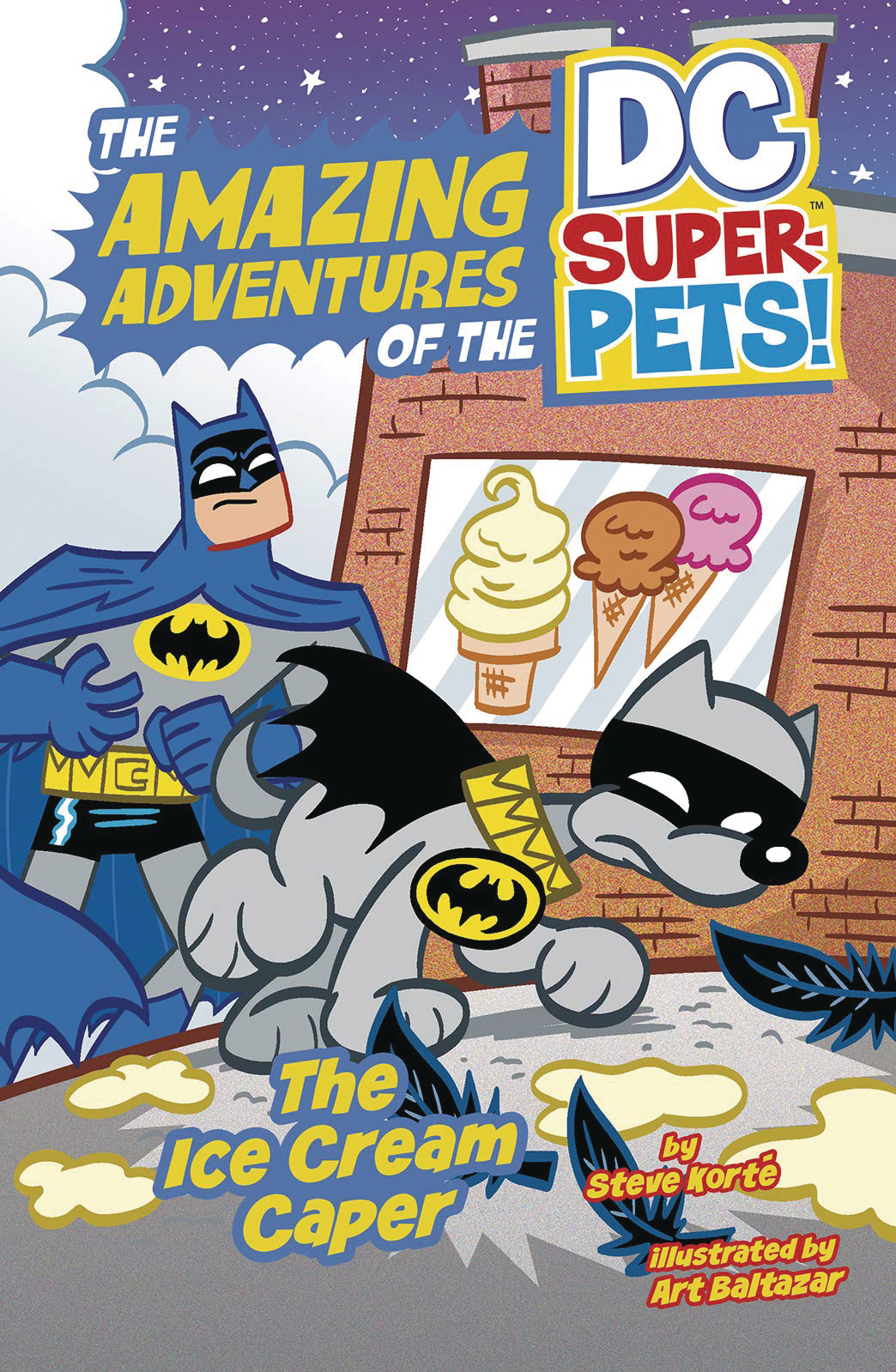 DC Super Pets Young Reader Graphic Novel Ice Cream Caper