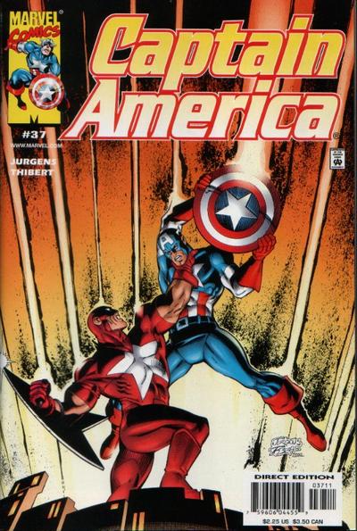 Captain America #37 [Direct Edition]-Near Mint (9.2 - 9.8)