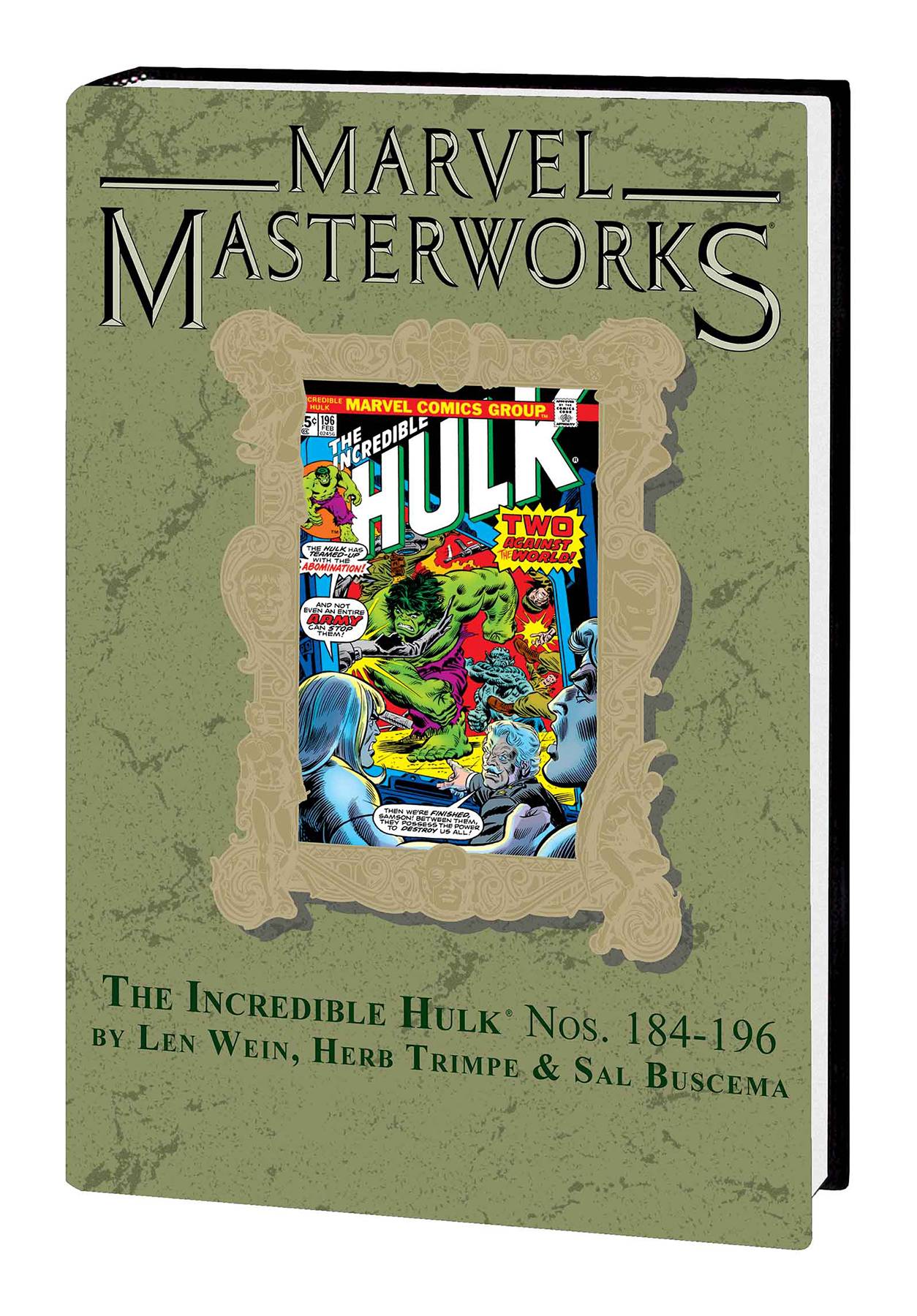 Marvel Masterworks Incredible Hulk Hardcover Volume 11 Direct Market Variant Edition 252
