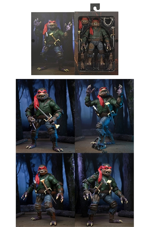 *Pre-Order* Universal Monsters X Teenage Mutant Ninja Turtles Ultimate Raphael As The Wolfman