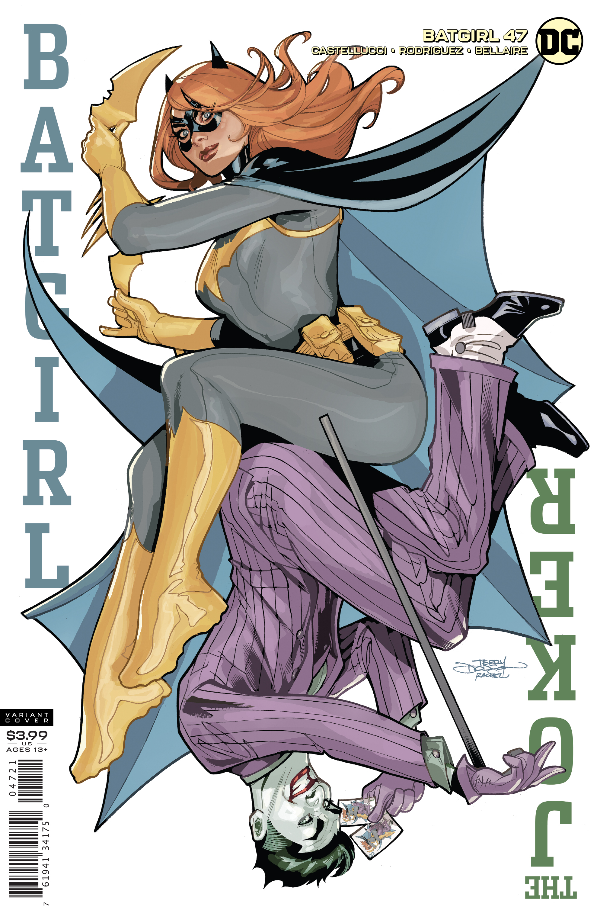 Batgirl #47 T Dodson And R Dodson Variant Edition Joker War (2016)