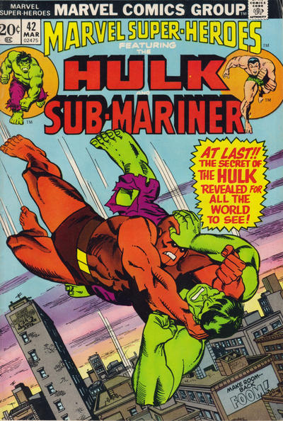 Marvel Super-Heroes #42-Very Good (3.5 – 5)