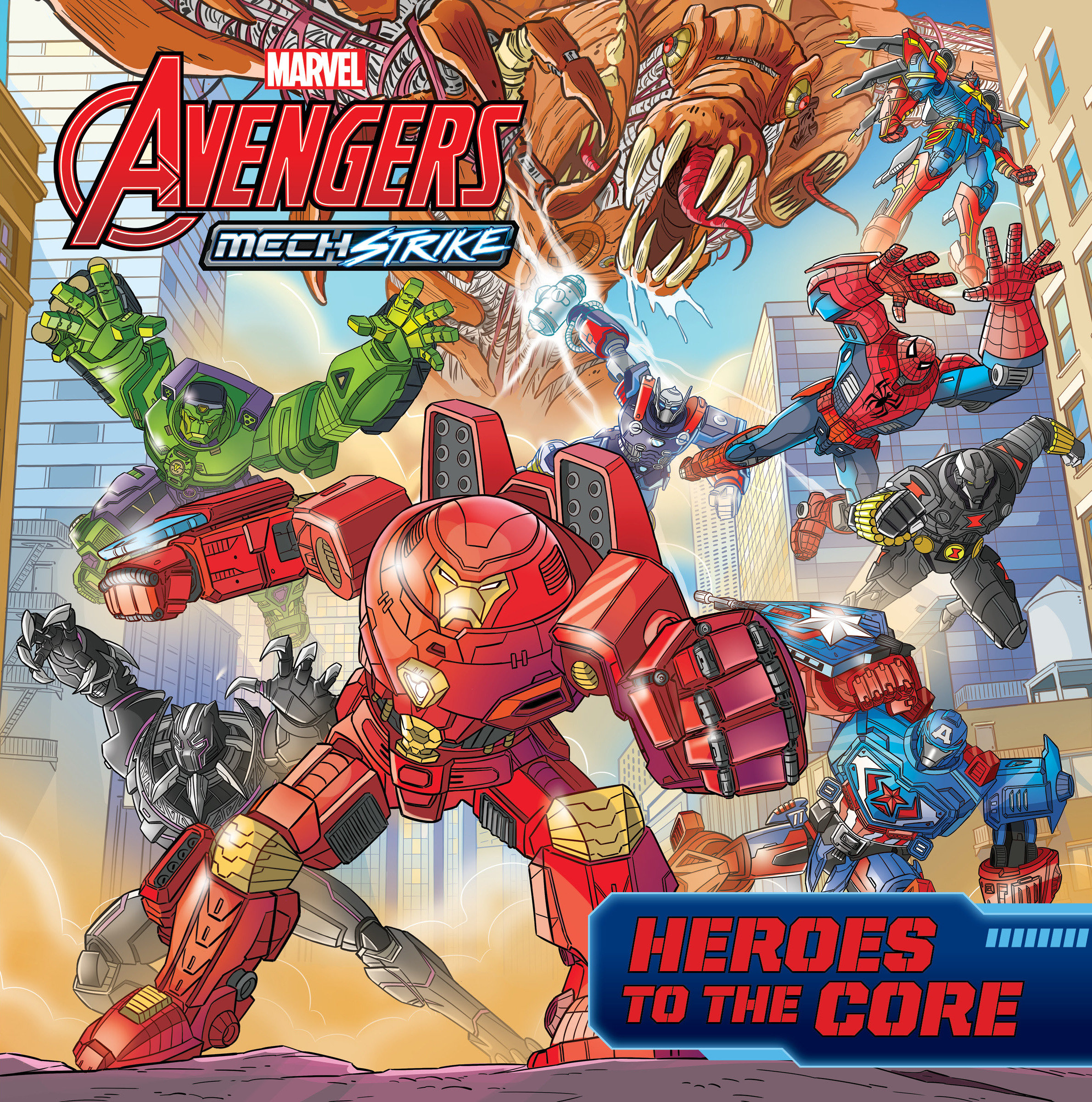 Avengers Mech Strike: Heroes to the Core (Kids Book)
