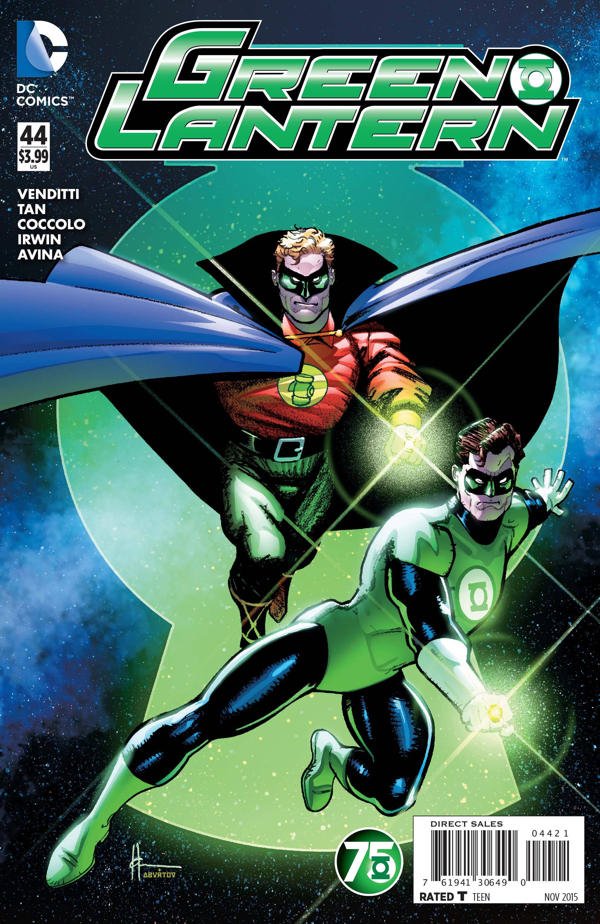 Green Lantern #44 Green Lantern 75 Variant Edition (2011)