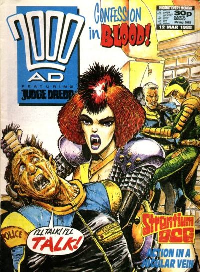 2000 AD #565-Near Mint (9.2 - 9.8)