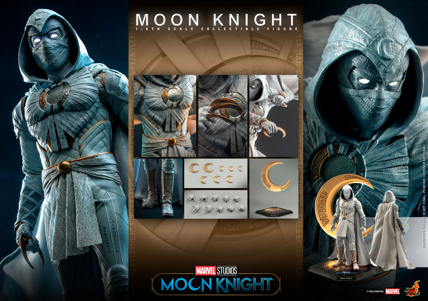 Moon Knight Sixth Scale Figure by Hot Toys